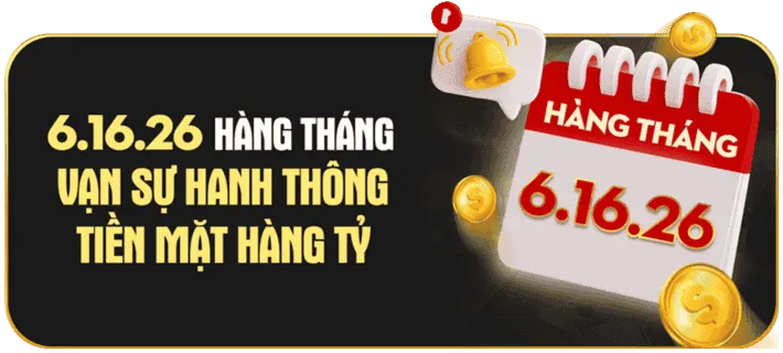 Thưởng nạp lại big777